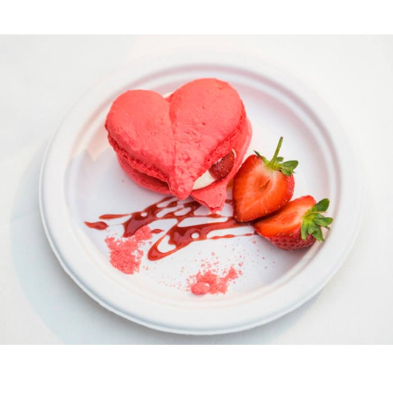 товар Тарелка круглая из целлюлозы, d=180 мм, белая TL011